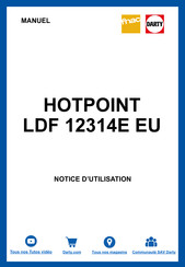 Hotpoint LDF 12314E Mode D'emploi