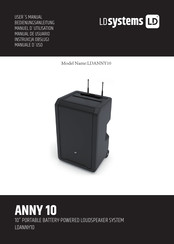 LD Systems ANNY 10 Manuel D'utilisation