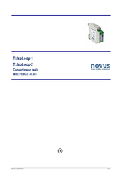 Novus TxIsoLoop-1 Mode D'emploi