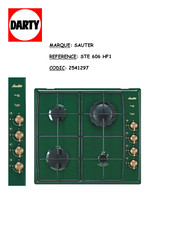 sauter STE 606 HF1 Guide D'utilisation