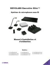 Yamaha REVOLABS Executive Elite 01-ELITEEXEC8 Manuel D'installation Et D'utilisation