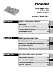 Panasonic CF-VEB522 Instructions D'utilisation