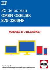 HP OMEN OBELISK 875-0266NF Manuel De L'utilisateur