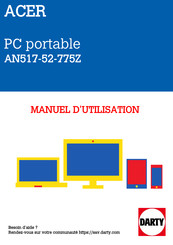 Acer AN517-52-775Z Manuel D'utilisation