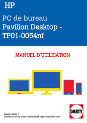 HP Pavilion TP01-0054nf Manuel De L'utilisateur