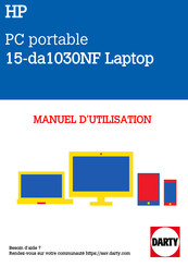 HP 15-da1030NF Manuel De L'utilisateur