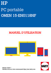 HP OMEN 15-EN0118NF Manuel De L'utilisateur