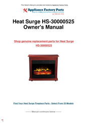 Heat Surge HS-30000525 Manuel