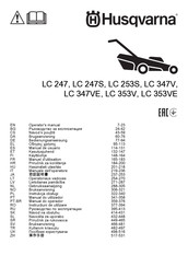 Husqvarna LC 347VE Manuel D'utilisation