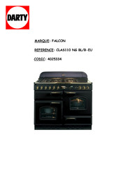 Falcon CLAS110 NG BL/B-EU Mode D'emploi & Instructions D'installation