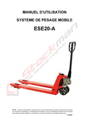 Stockman ESE20-A Manuel D'utilisation