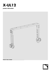 L-Acoustics X-UL12 Informations Sur Le Produit