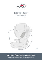 BRITAX RÖMER KIDFIX i-SIZE Mode D'emploi