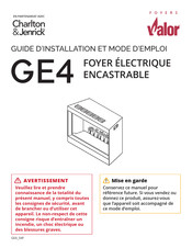 Charlton & Jenrick Valor GE4 Guide D'installation Et Mode D'emploi