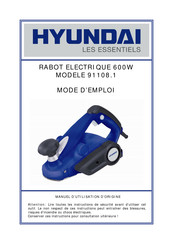 Hyundai 91108.1 Mode D'emploi