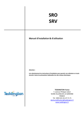 Teddington SRV 050 Manuel D'installation & D'utilisation