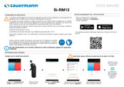 sauermann Si-RM13 Notice Simplifiee