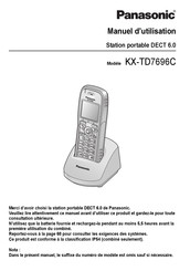 Panasonic KX-TD7696C Manuel D'utilisation