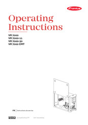 Fronius VR 7000-11 Instructions De Service