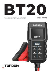 Topdon BT20 Manuel D'utilisation