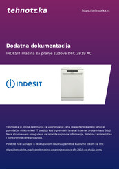 Indesit DFC 2B19 AC Mode D'emploi