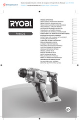 Ryobi R18SDS-0 Traduction Des Instructions Originales