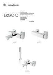 newform ERGO-Q 66440 Instructions De Montage