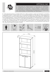 ML MEBLE ORLEANS-131 Notice De Montage