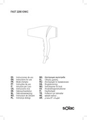 SOLAC FAST 2200 IONIC Mode D'emploi