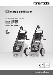 Kränzle Primus 1200 TST Manuel D'utilisation