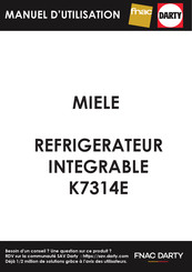 Miele K7314E Mode D'emploi