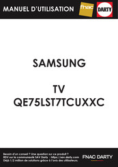 Samsung QE75LST7TCUXXC E-Manual