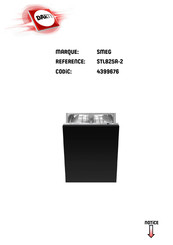 Smeg STL825A-2 Mode D'emploi