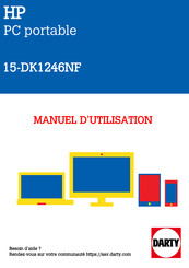 HP 15-DK1246NF Manuel De L'utilisateur