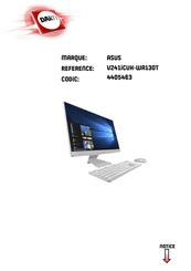 Asus V241ICUK-WA130T Manuel De L'utilisateur