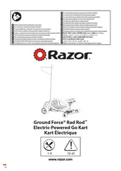 Razor Ground Force Rad Rod Mode D'emploi