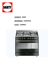 Smeg SCB92PNB Manuel