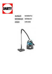 Rowenta COMPACTEO ERGO CYCLONIC RO538101 Mode D'emploi