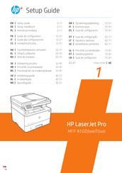 HP LaserJet Pro MFP 4102fdwe Guide De Configuration