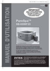 Intex PureSpa SB-HSWF20 Manuel D'utilisation