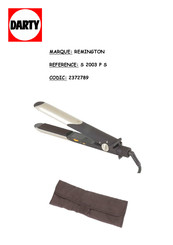 Remington S-2003 Manuel D'instructions