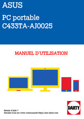 Asus C433TA-AJ0025 Manuel Électronique