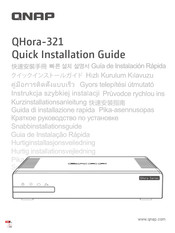 QNAP QHora-321 Guide D'installation Rapide