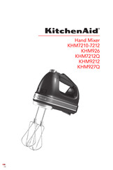 KitchenAid KHM7212 Serie Manuel D'instruction