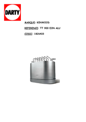 Kenwood TT900 Serie Manuel D'utilisation