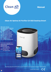 Clean Air Optima CA-502 Desktop Smart Mode D'emploi