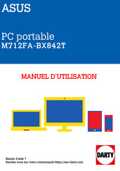 Asus M712FA-BX842T Manuel Électronique