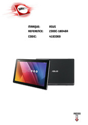 Asus Z300C-1B046A Manuel Électronique