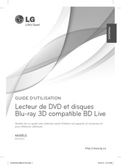 LG BX582C Guide D'utilisation