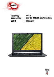 Acer A517-51G-389J Manuel D'utilisation